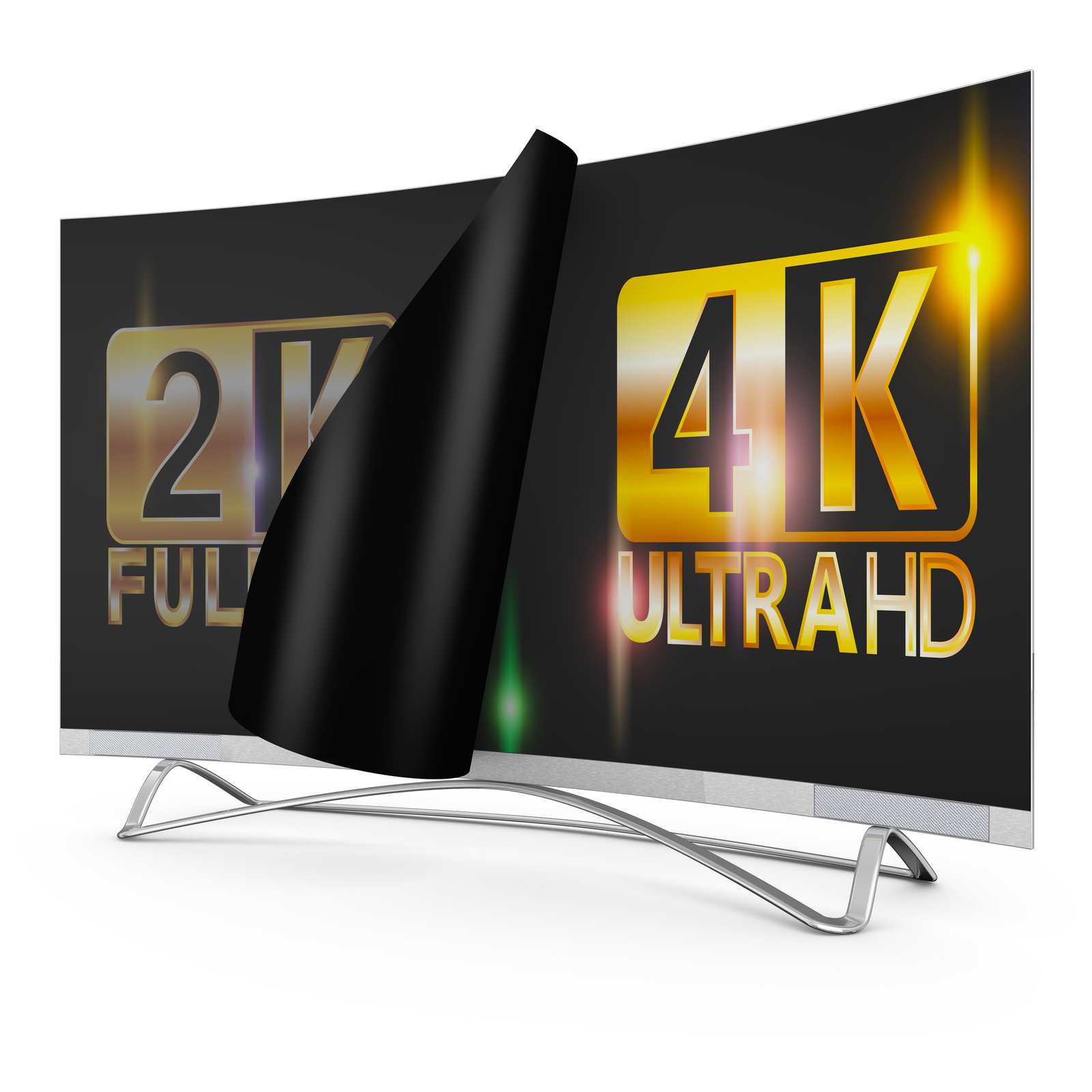Curved Monitor 4K